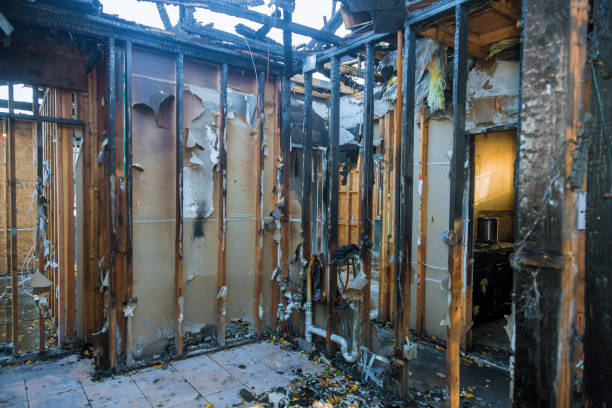 Professional Soot Removal technician working in Titusville, FL